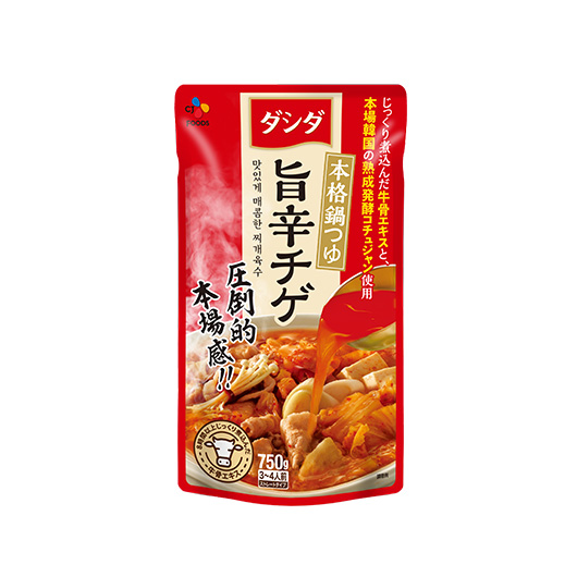 ダシダ 本格鍋つゆ 旨辛チゲ